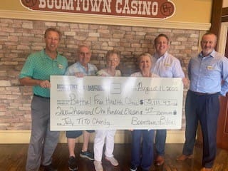 Boomtown Casino Donation